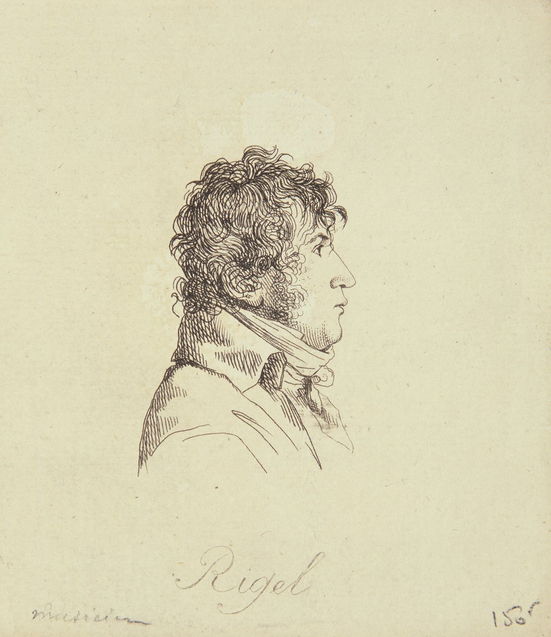 Portrait of Henri-Jean Rigel by French School