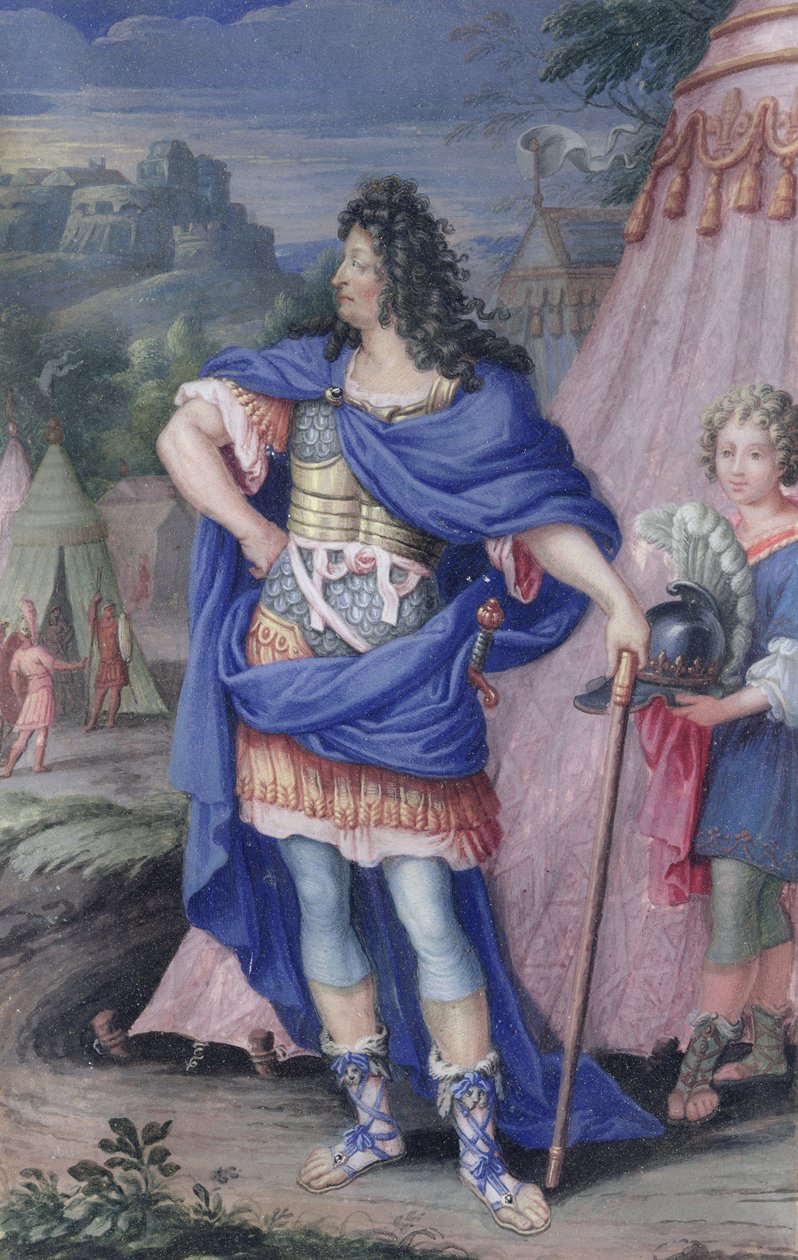 Portrait of Louis XIV, King of France by French School