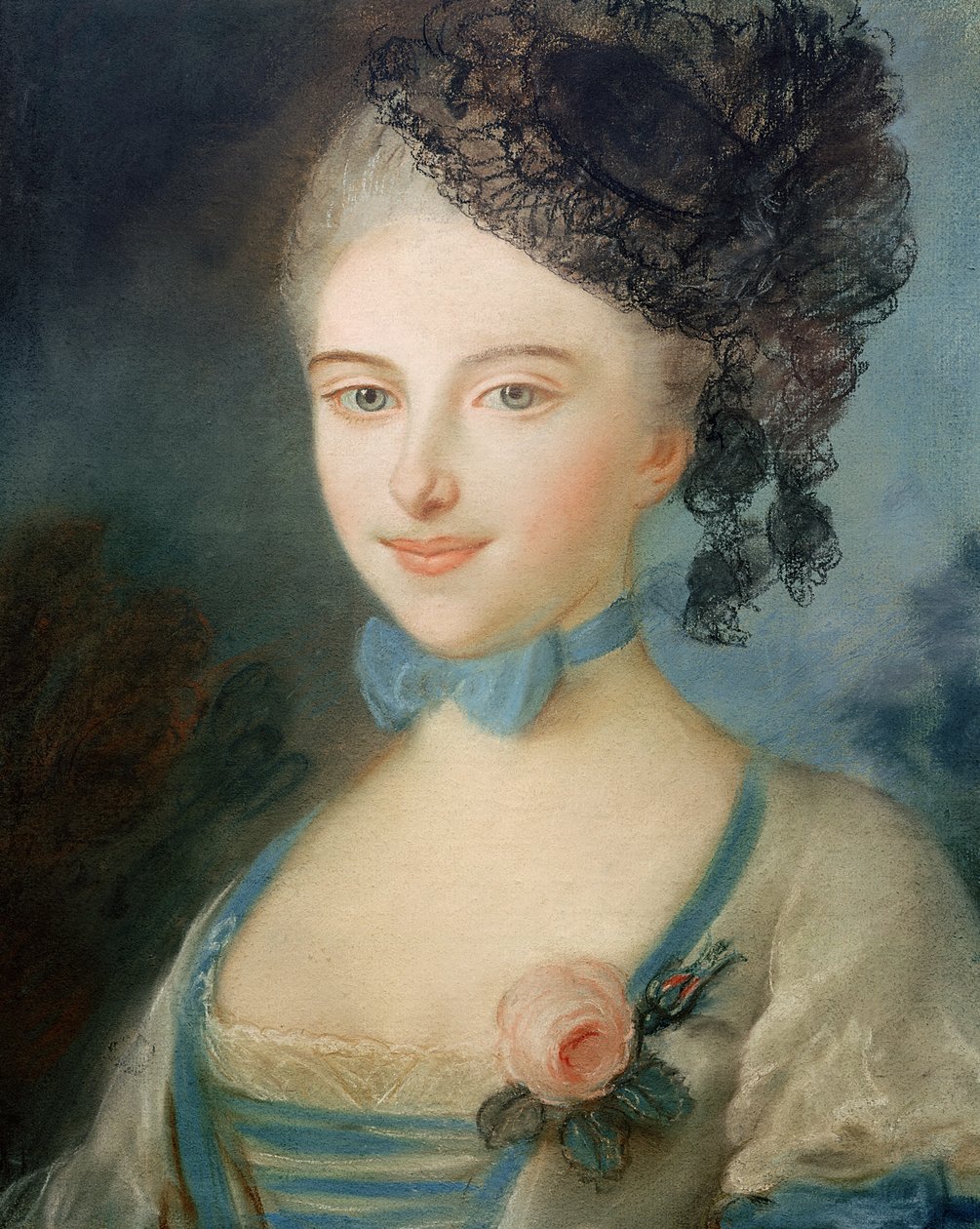 Portrait of Madame Balzac, c.1798 by French School