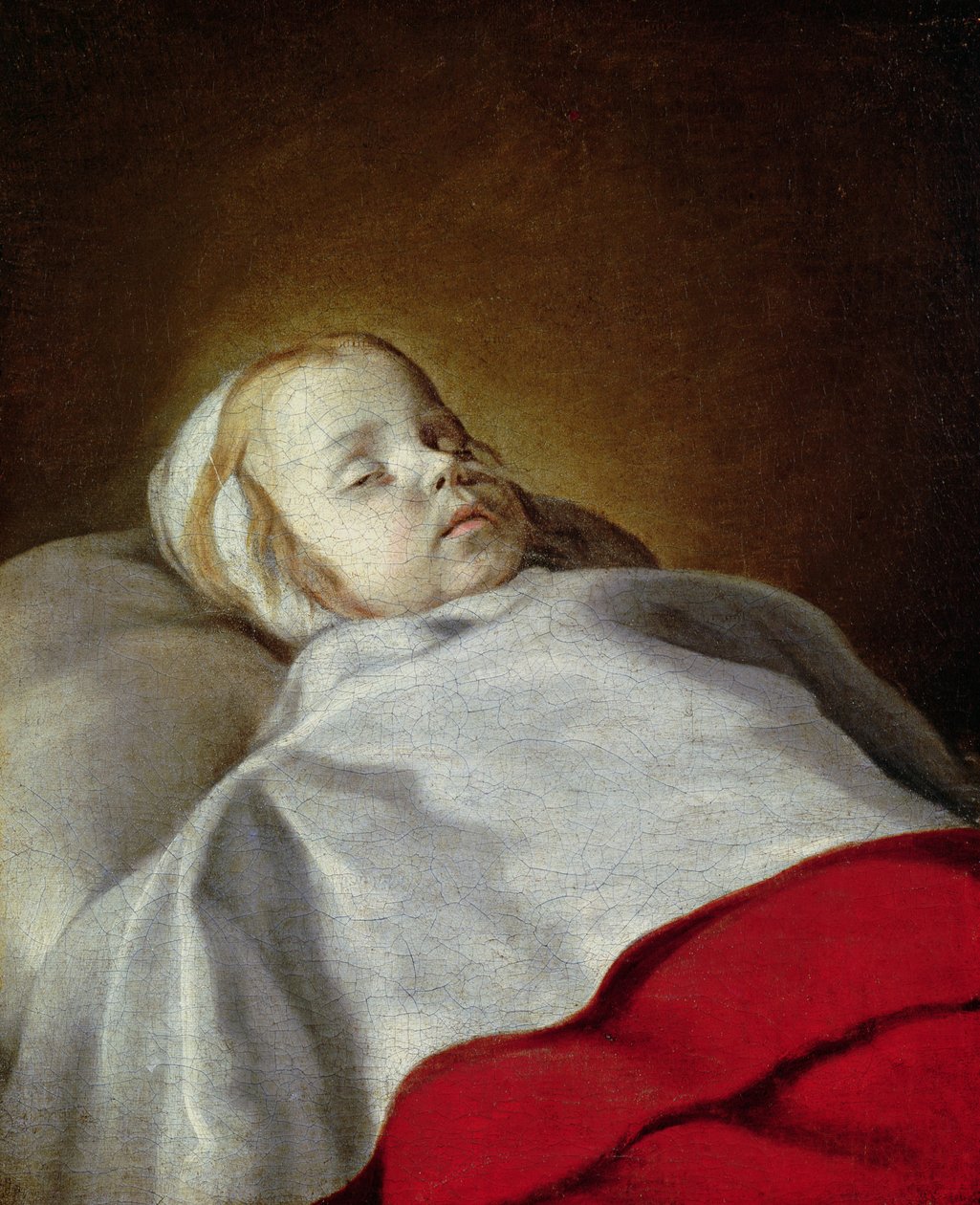 Portrait of a Dead Child, c.1650 by French School