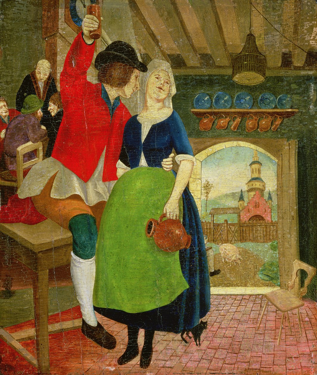 Tavern Scene by French School