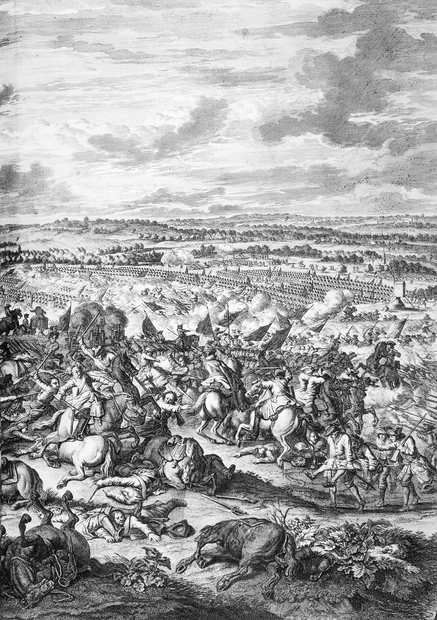 The Battle of Oudenarde by French School