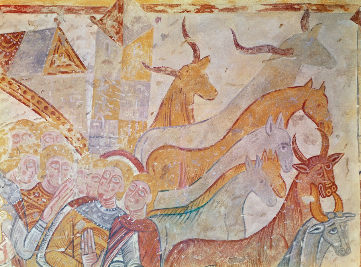 The Cleansing of the Temple (detail) by French School
