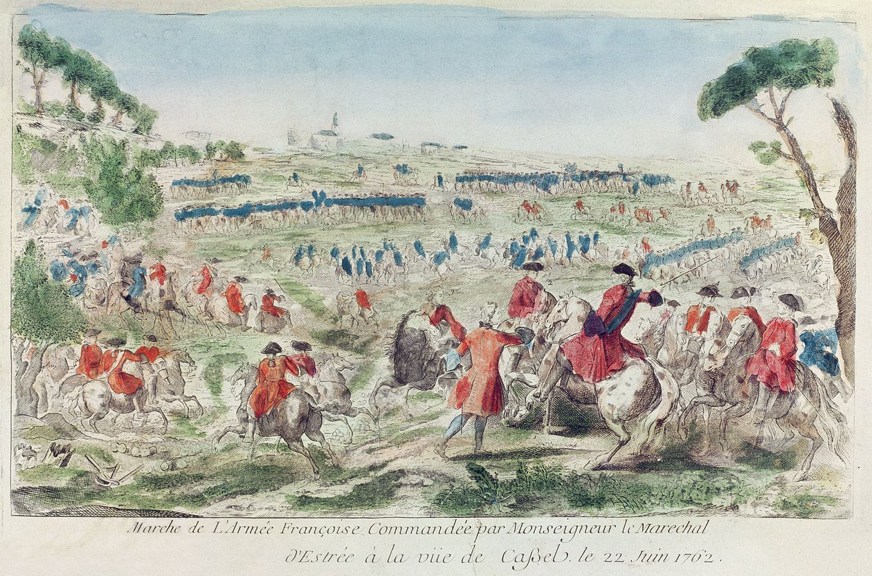 The French Army Commanded by Marshal d