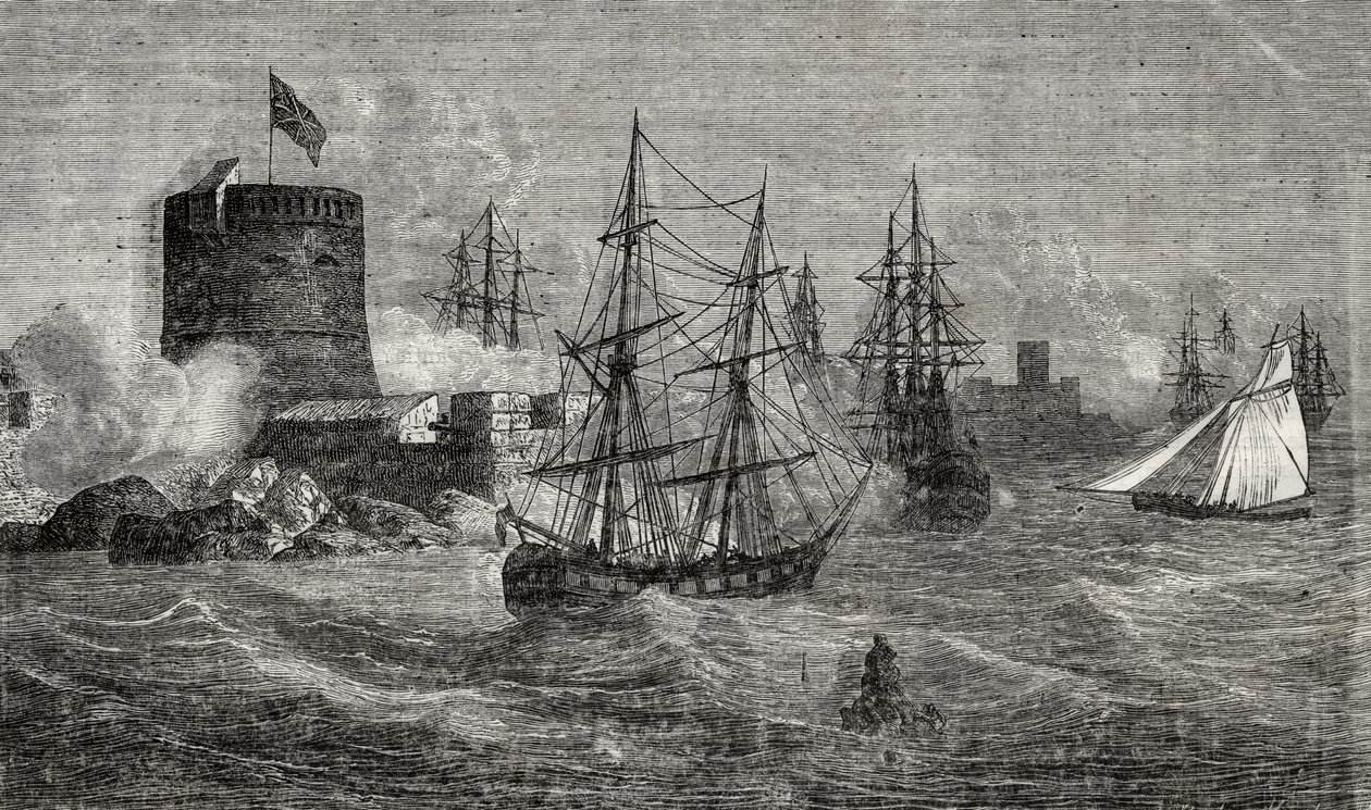 The Port of Toulon in the 18th Century by French School
