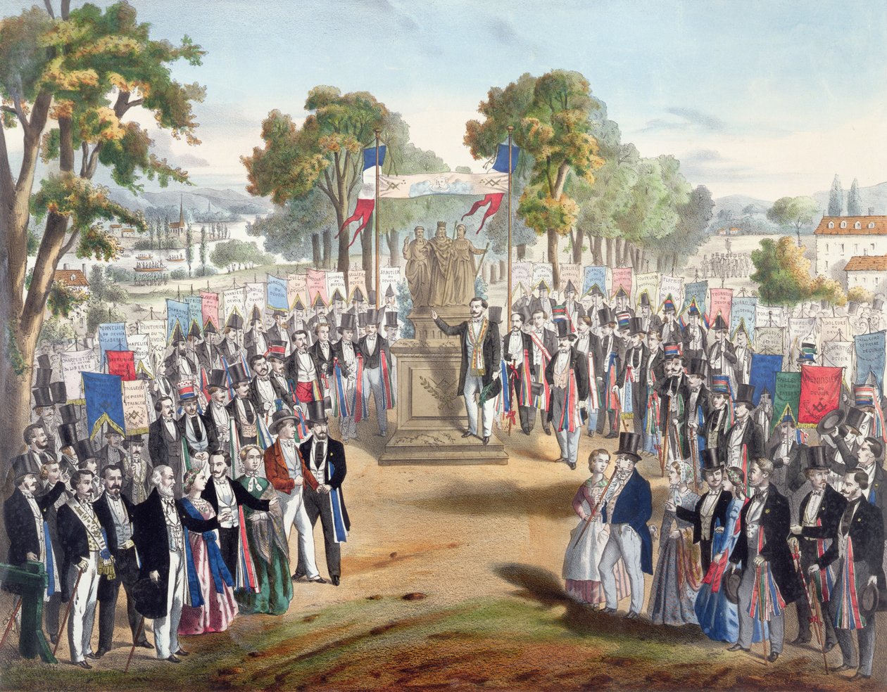 The Reconciliation of the Workers by French School
