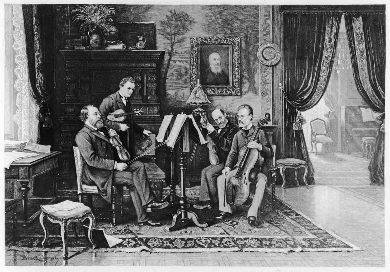 The String Quartet by French School