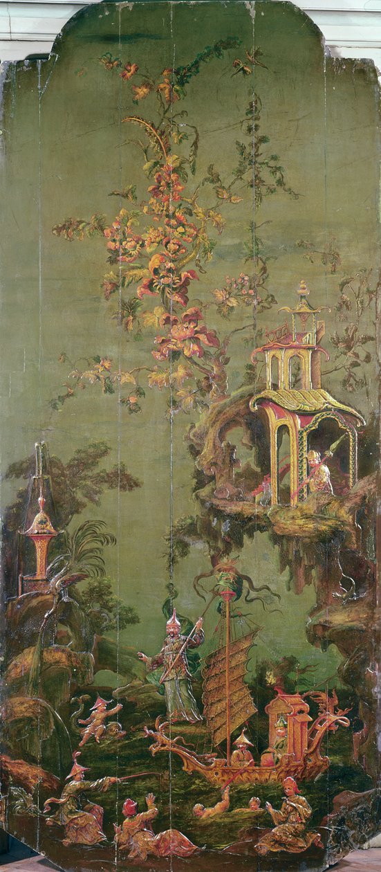 Water, from a Series of Panels Depicting the Four Elements, c.1730 by French School