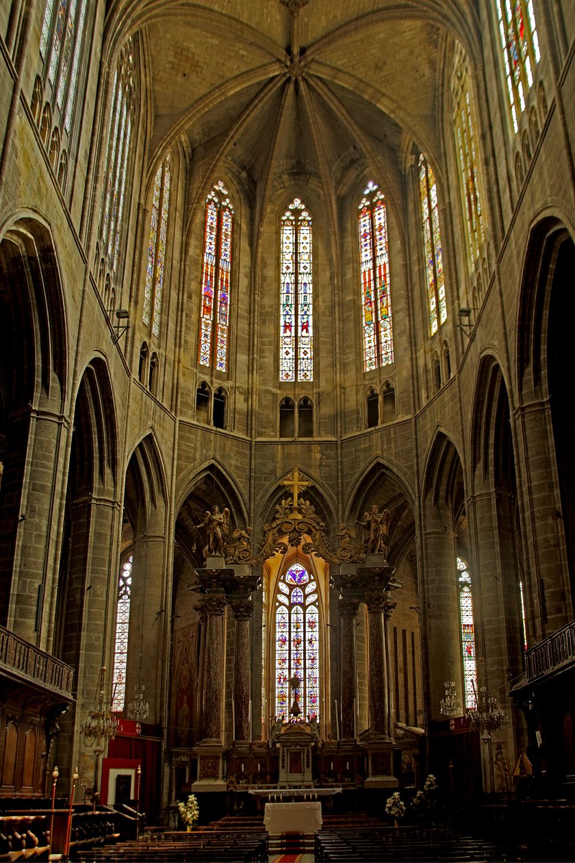 View of the Choir by French School
