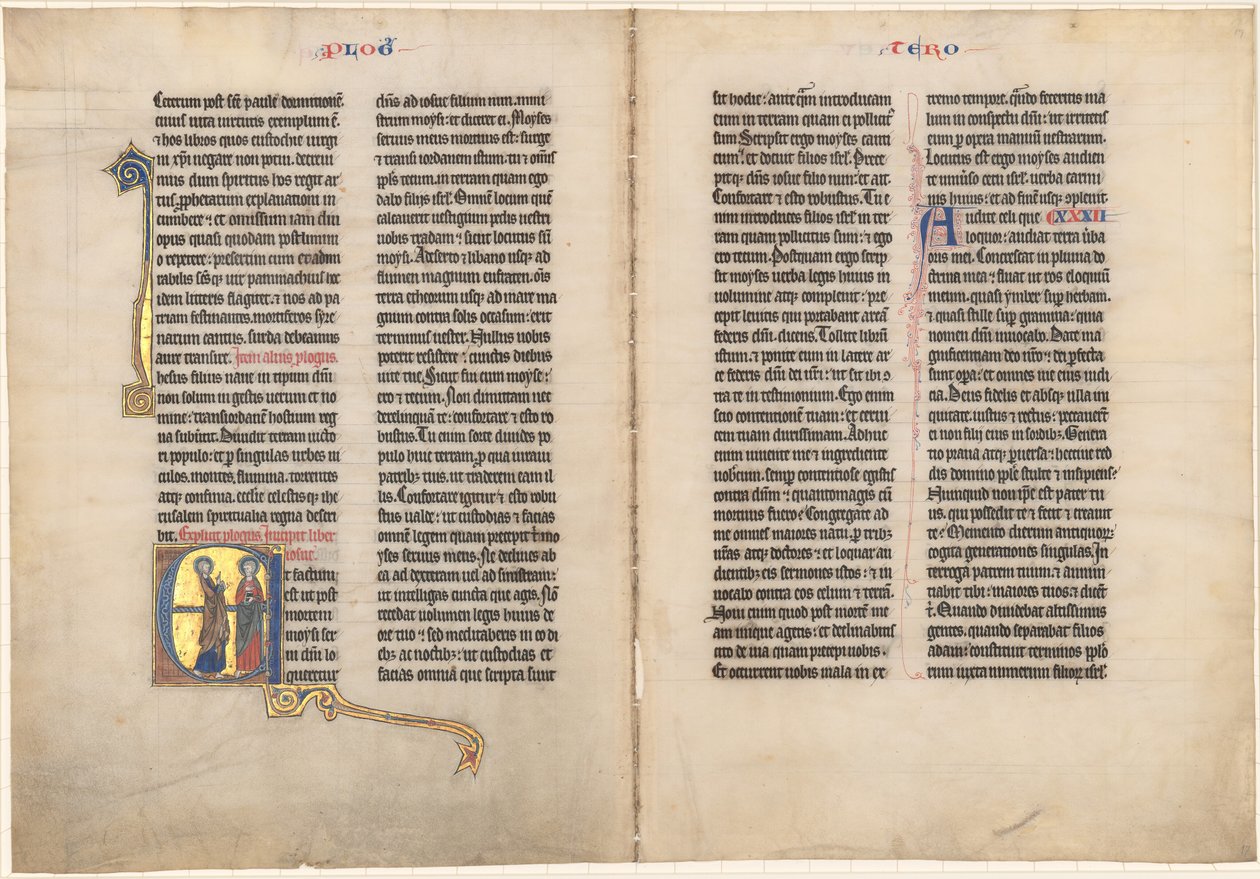 Joshua before the Lord by French 13th Century