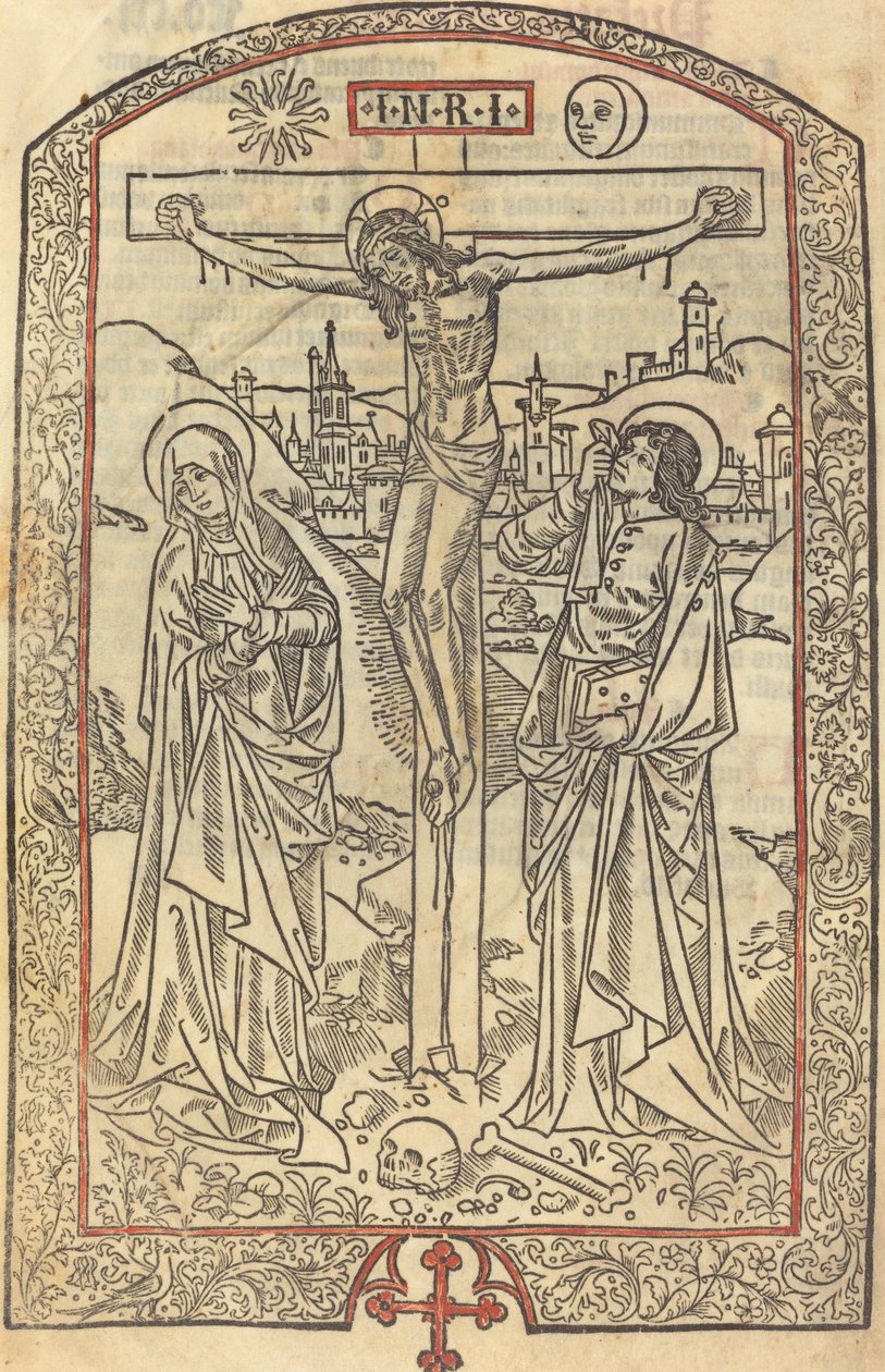The Crucifixion by French 15th Century