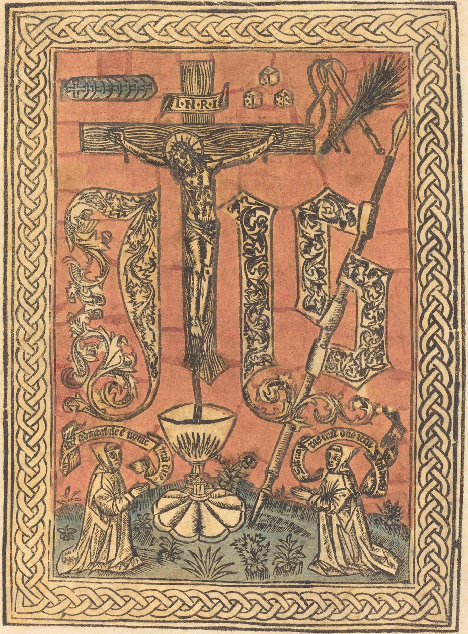 The Sacred Monogram by French 15th Century