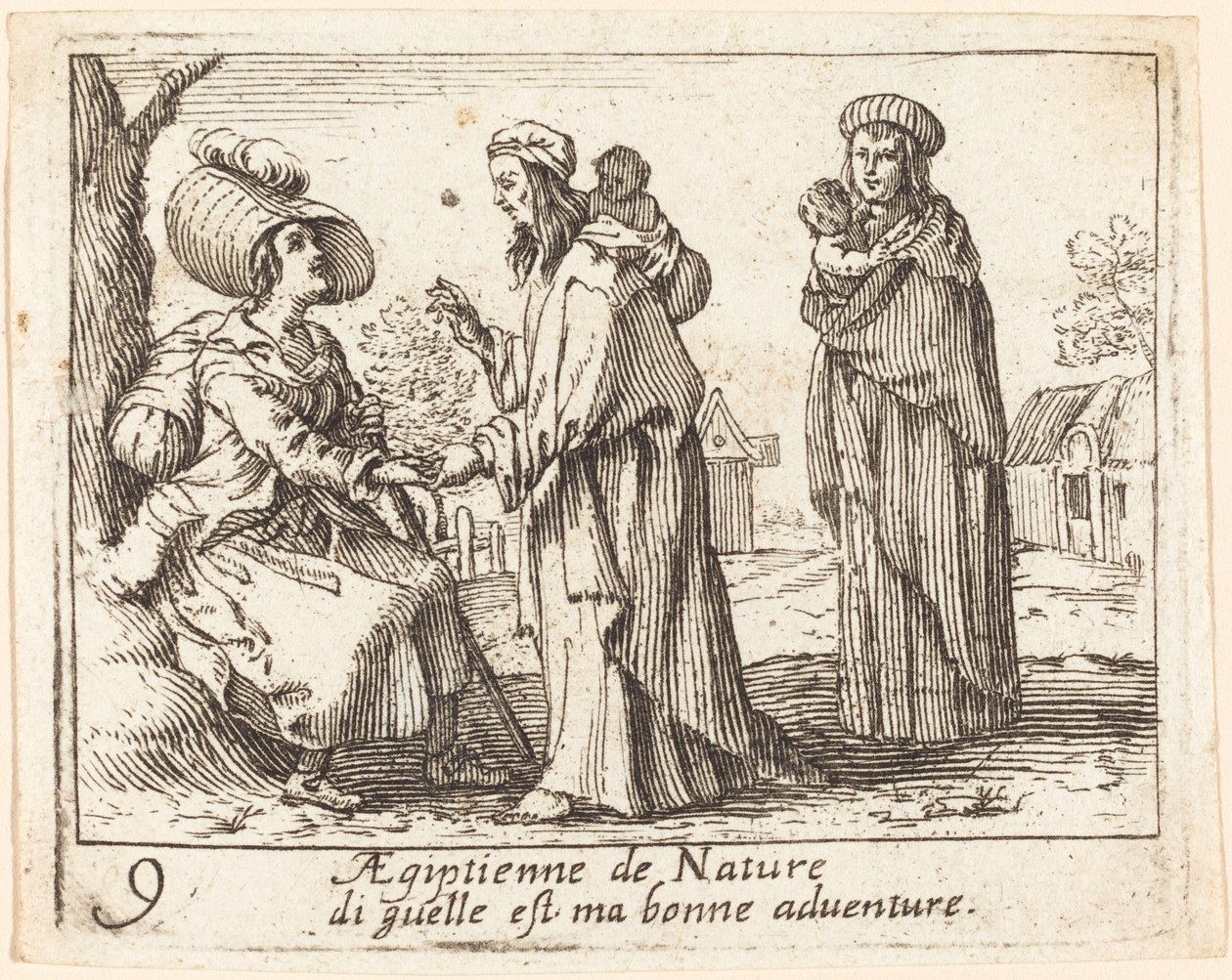 Bohemians by French 17th Century