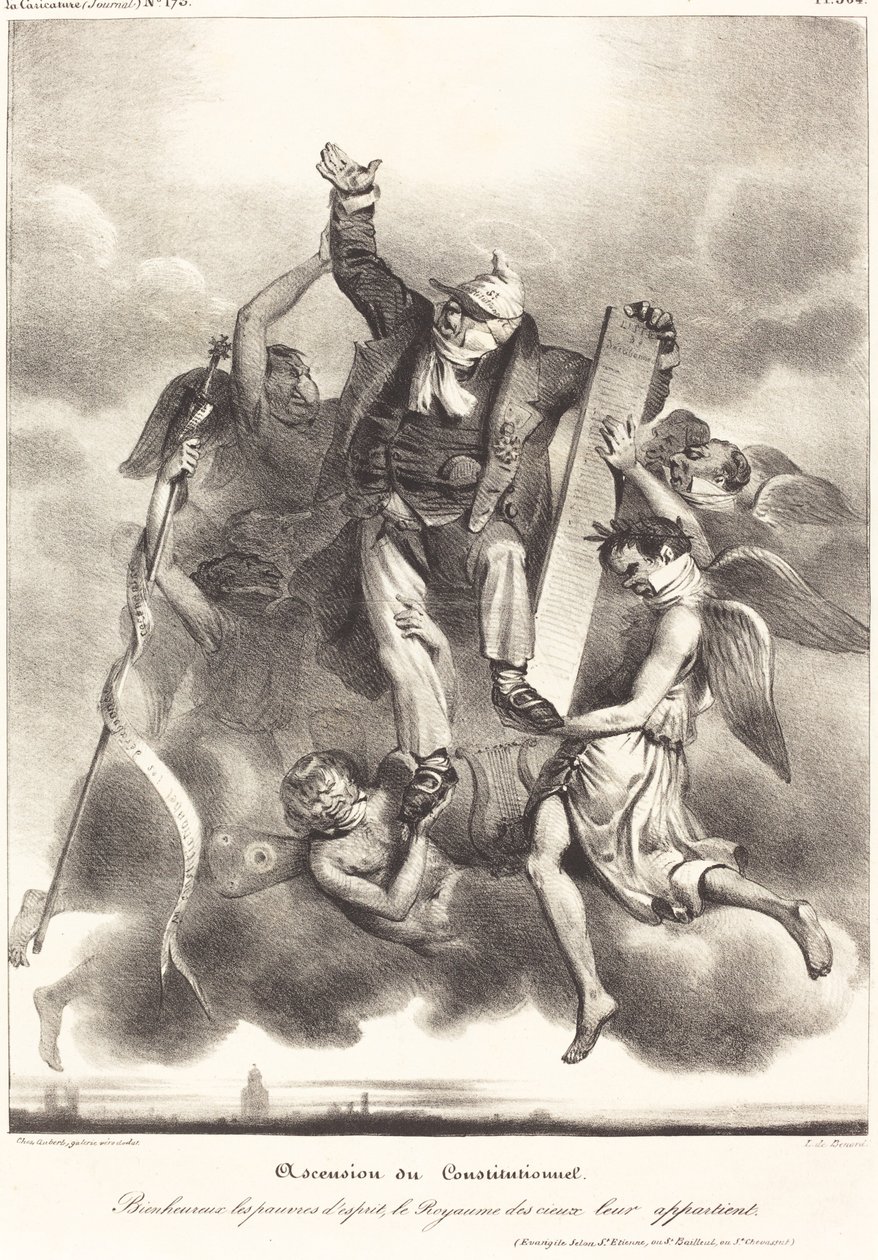 Ascension of the Constitutionalist by French 19th Century