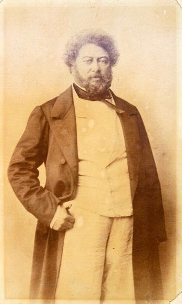 Alexandre Dumas Pere by French Photographer