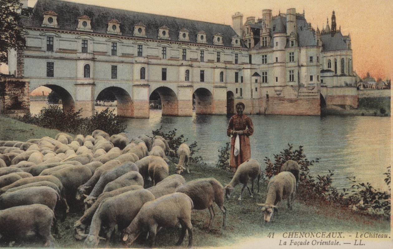 Chenonceaux, Le Château, La Façade Orientale by French Photographer