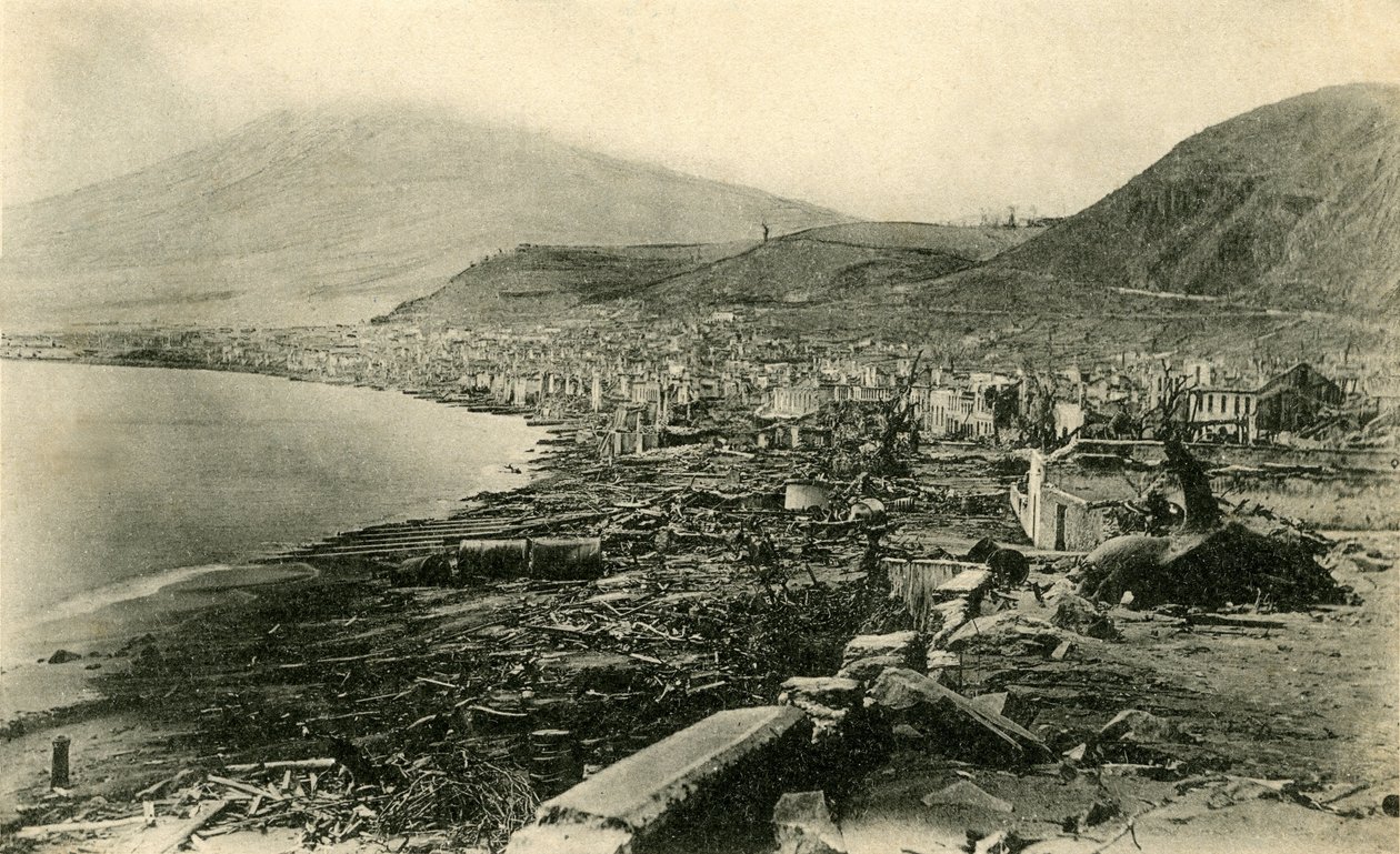 General view of Saint Pierre by French Photographer