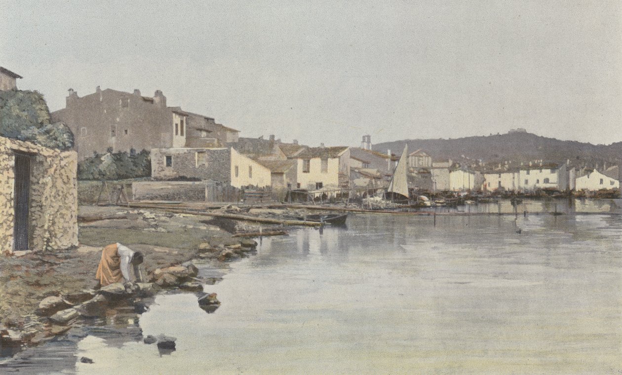 Martigues, General View by French Photographer