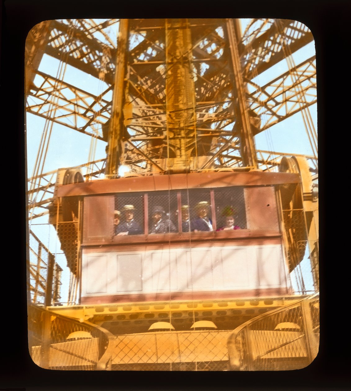Paris Exposition: Eiffel Tower, 1900 by French Photographer