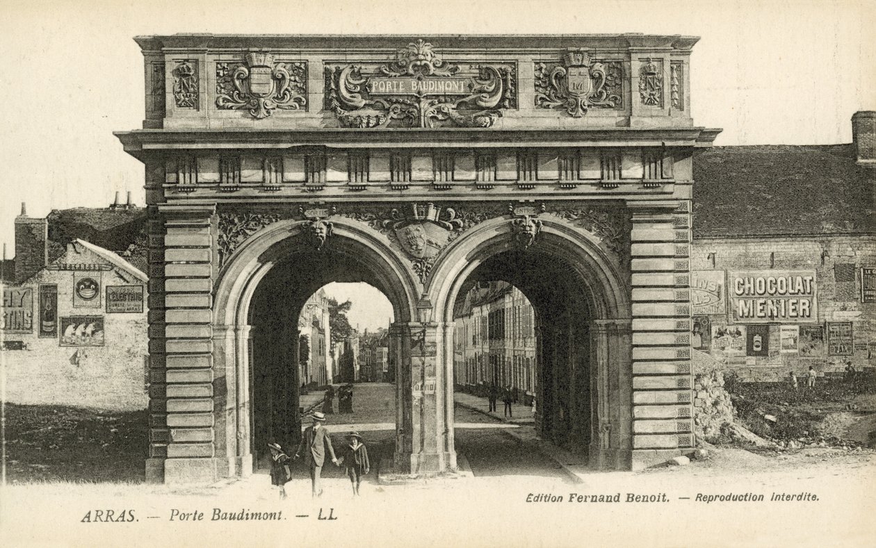 Porte Baudimont, Arras by French Photographer