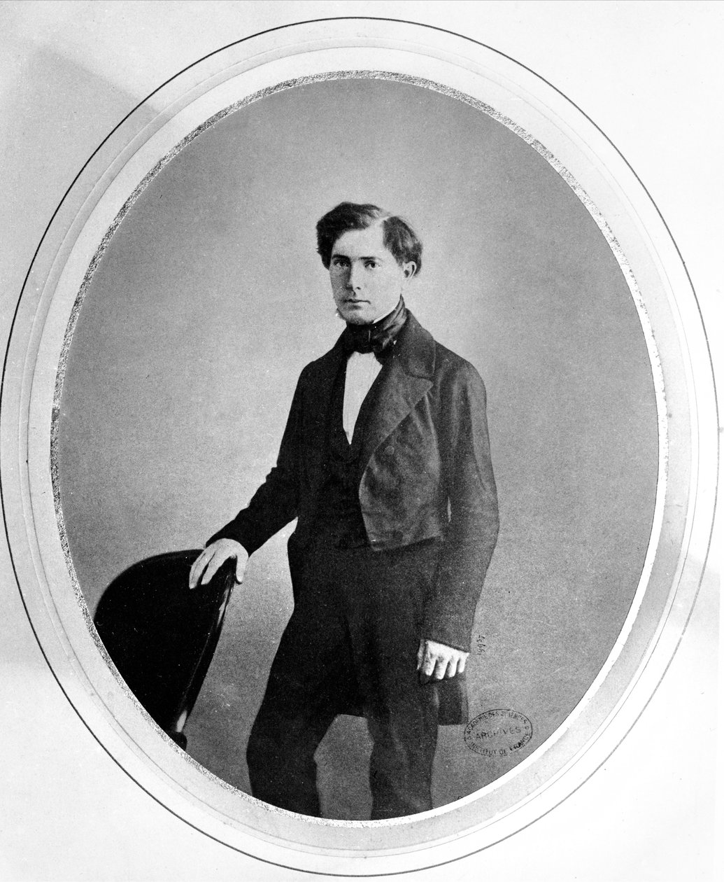 Portrait of Victor Puiseux by French Photographer