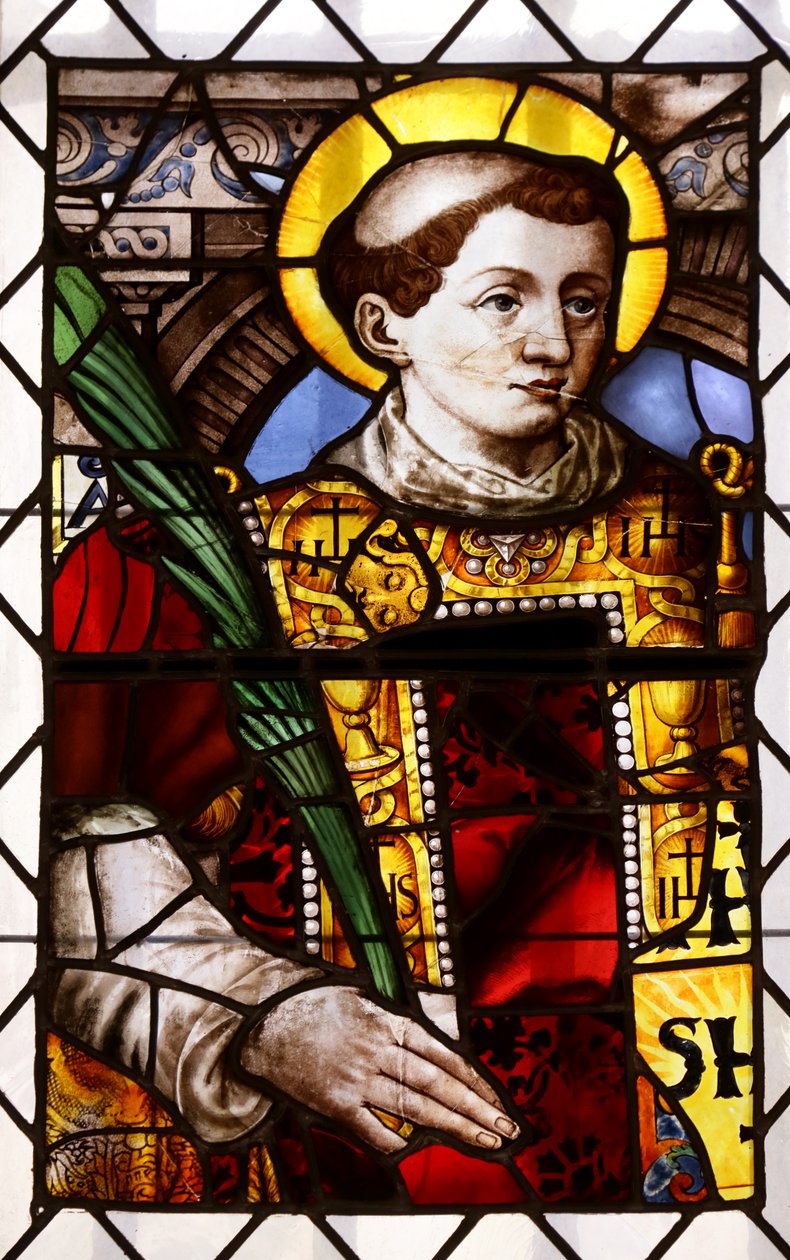 A deacon martyr by French School