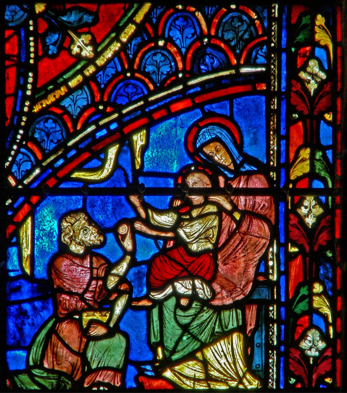 Adoration of the Magi by French School