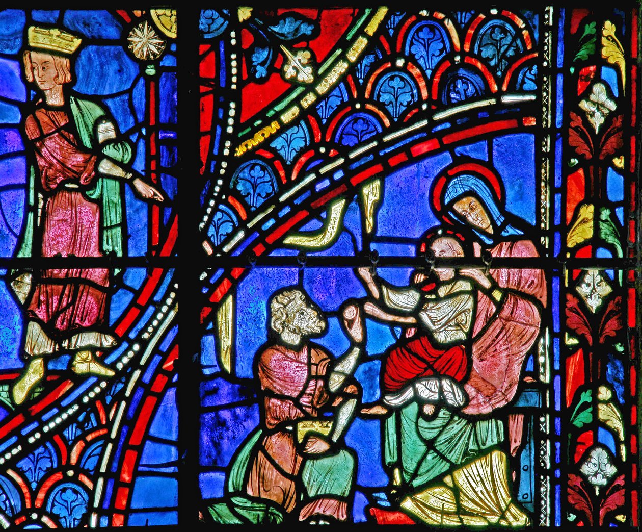 Adoration of the Magi by French School