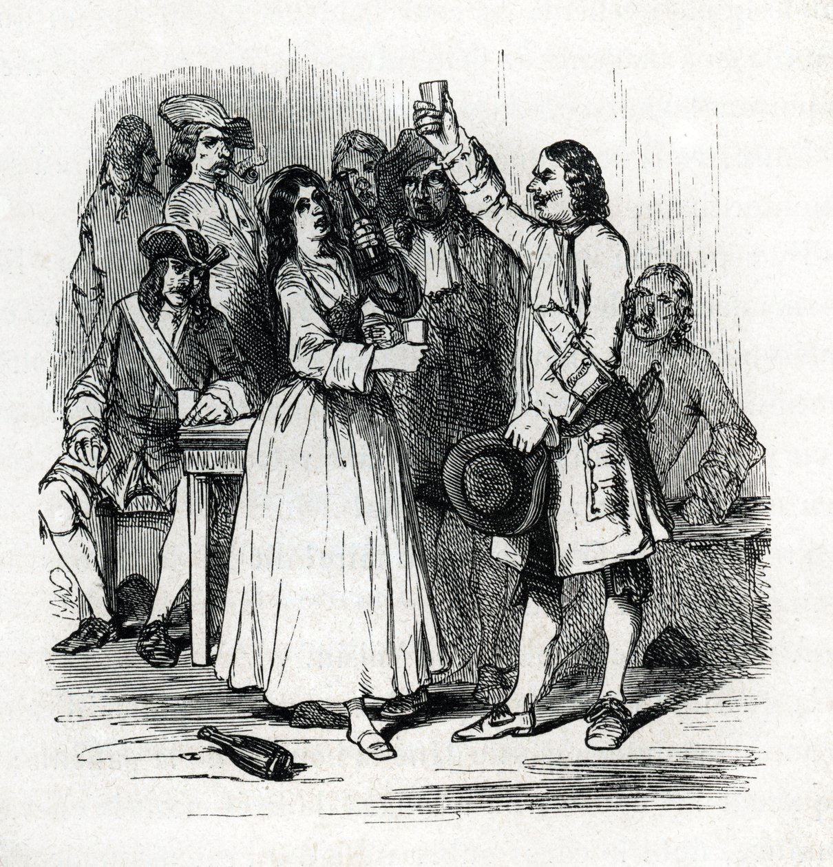 Affair of the Poisons (engraving) by French School