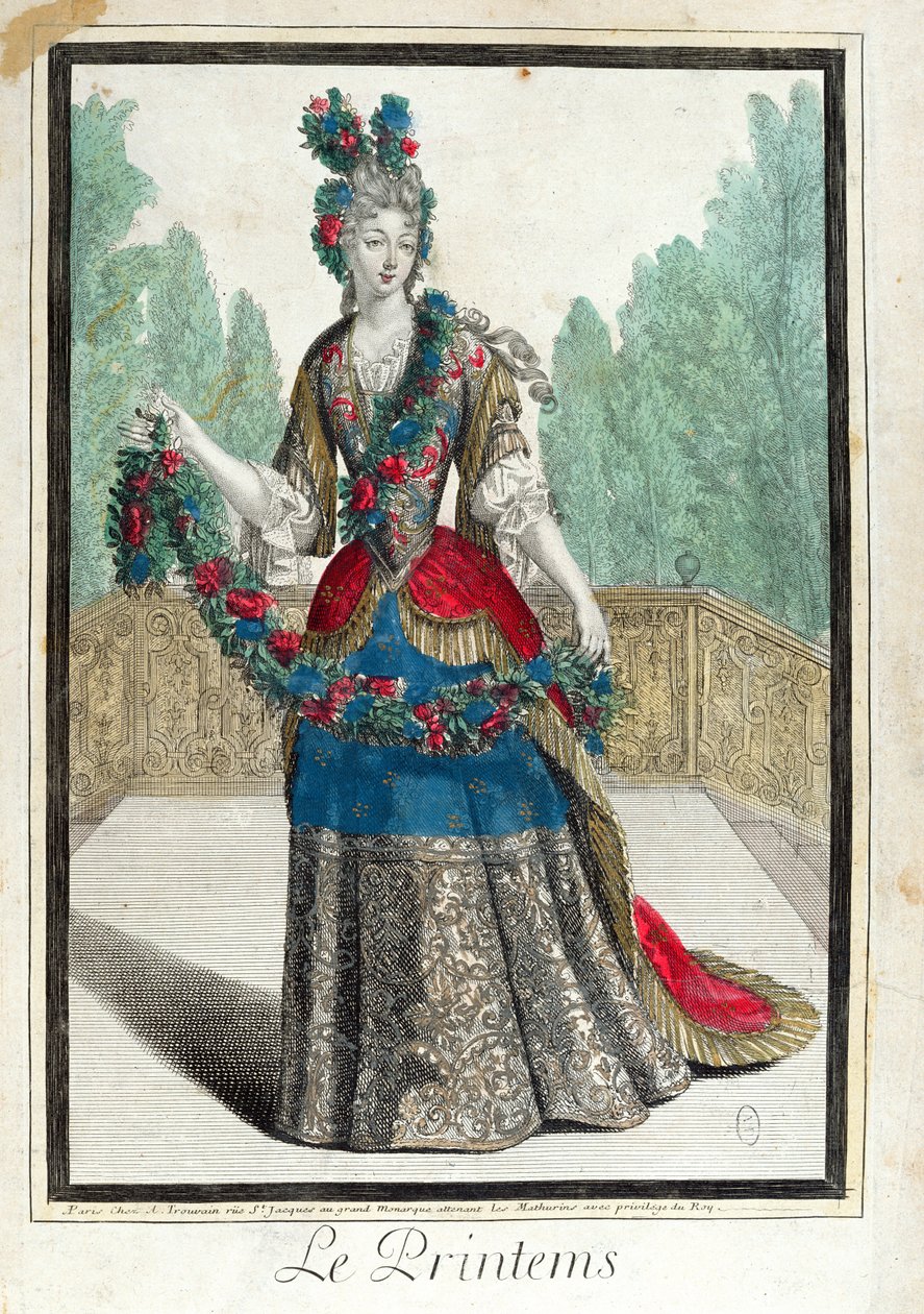 Allegory of Spring by French School