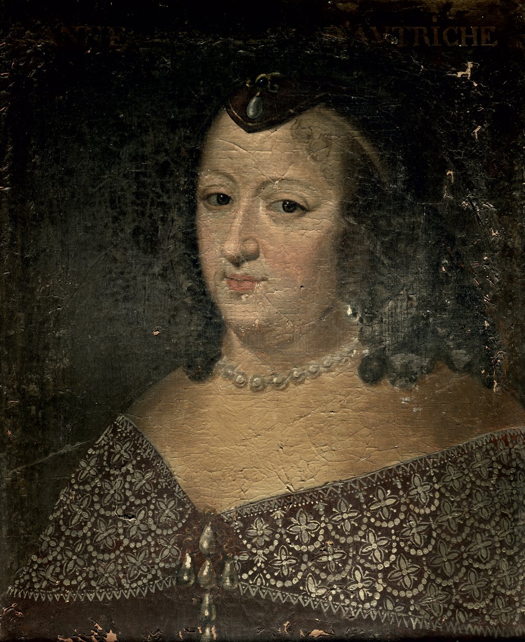 Anne of Austria (1601-66) by French School