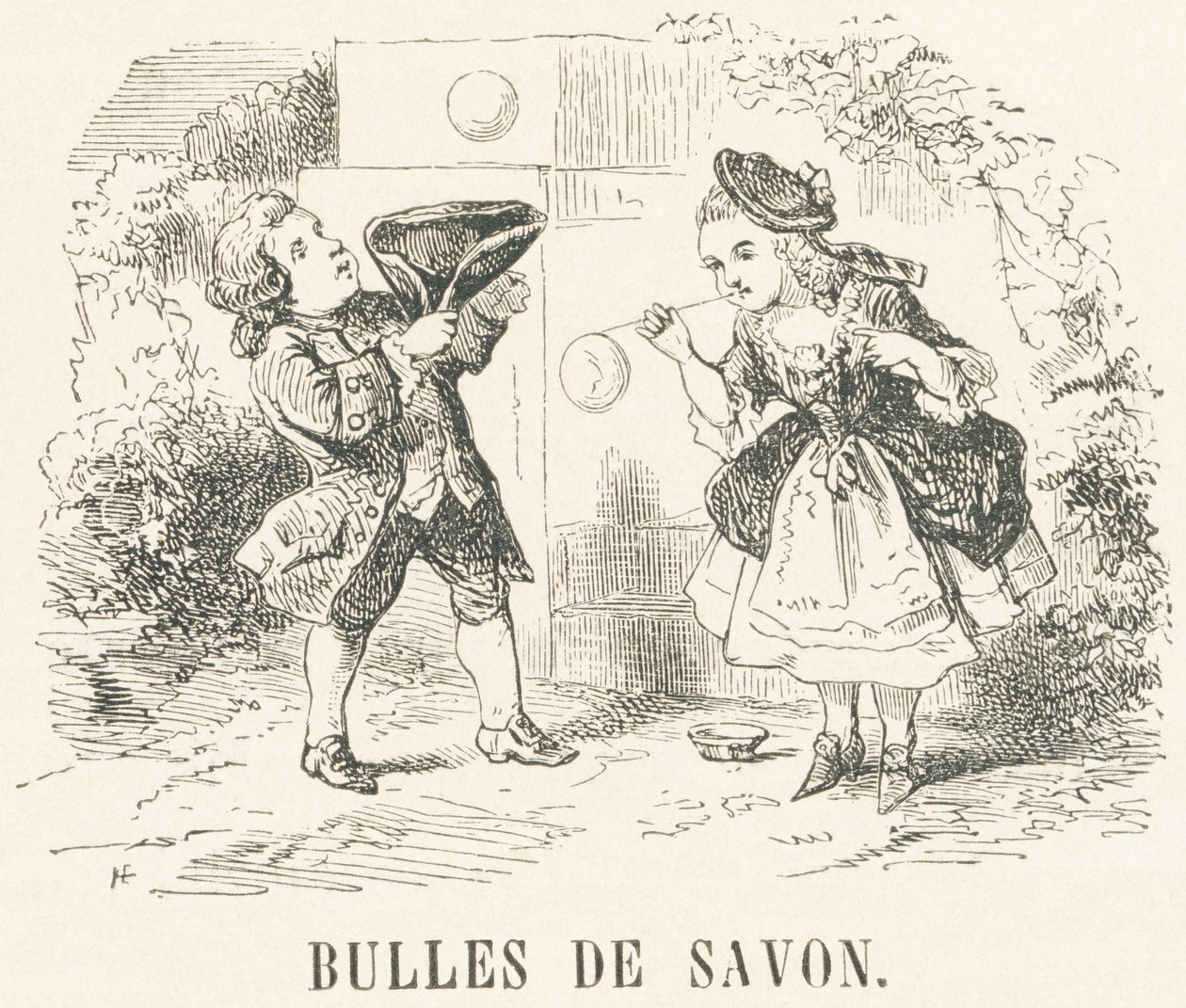 B: Soap bubbles by French School