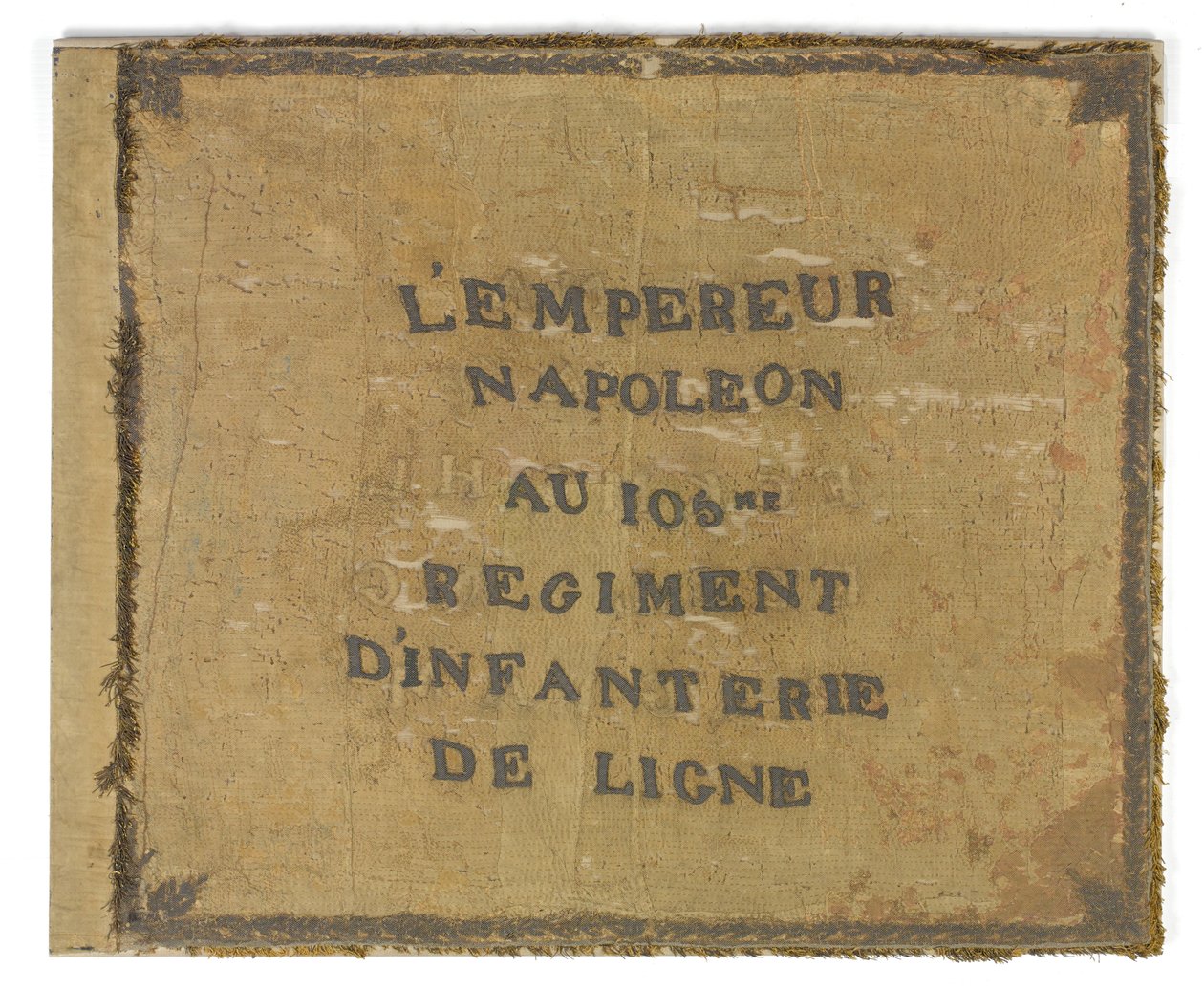 Banner of the French 105th Regiment by French School