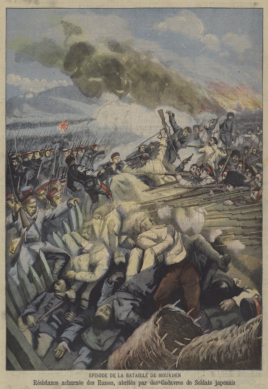 Battle of Mukden, Russo-Japanese War by French School