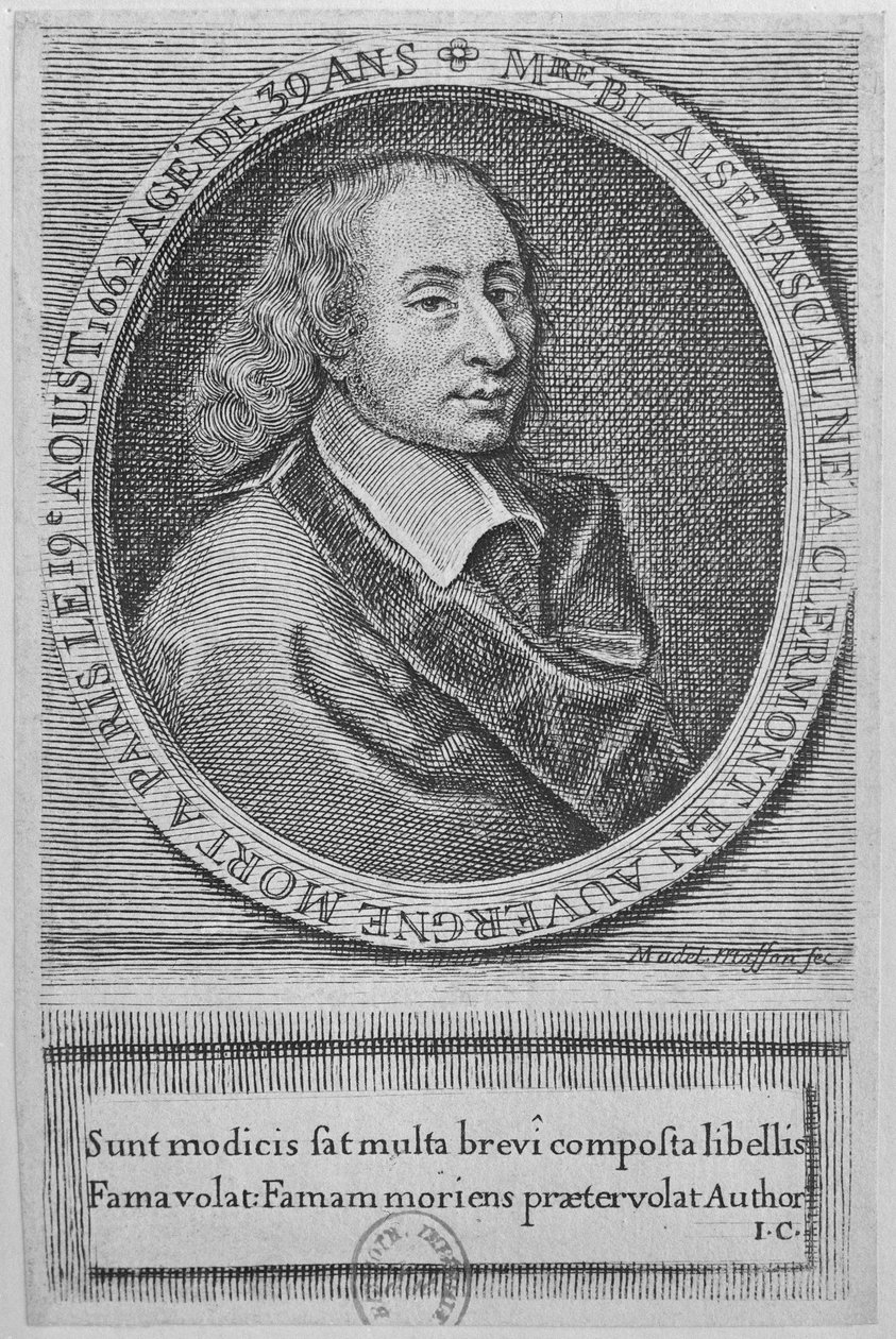 Blaise Pascal by French School