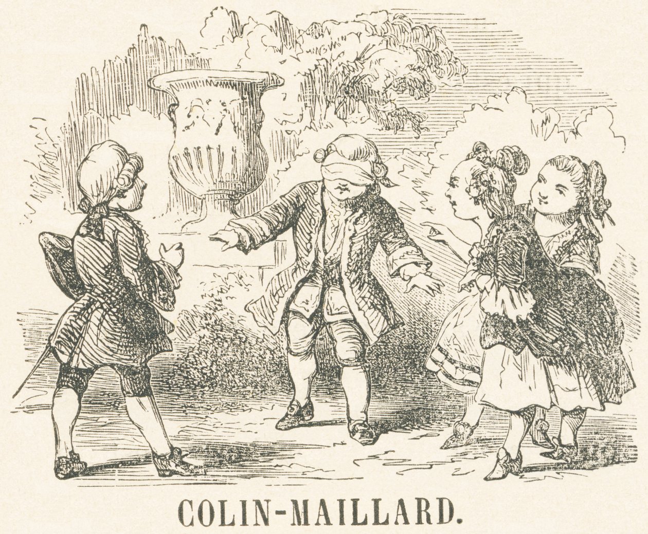 Colin-Maillard by French School