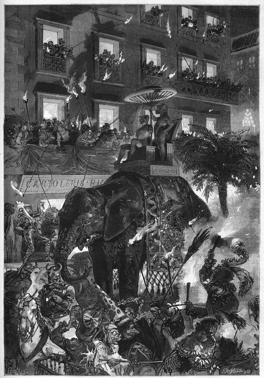 Carnival of Rome by French School