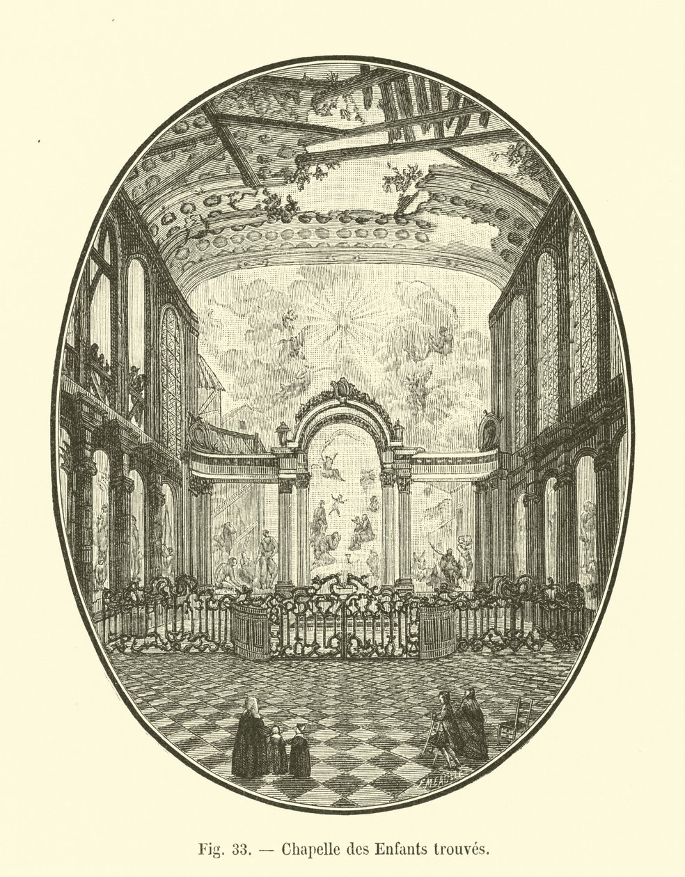 Chapel of the Foundlings by French School