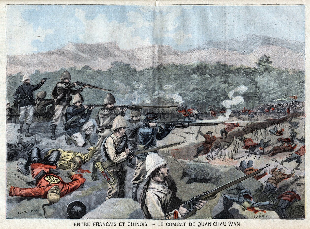 China. War of Boxers by French School
