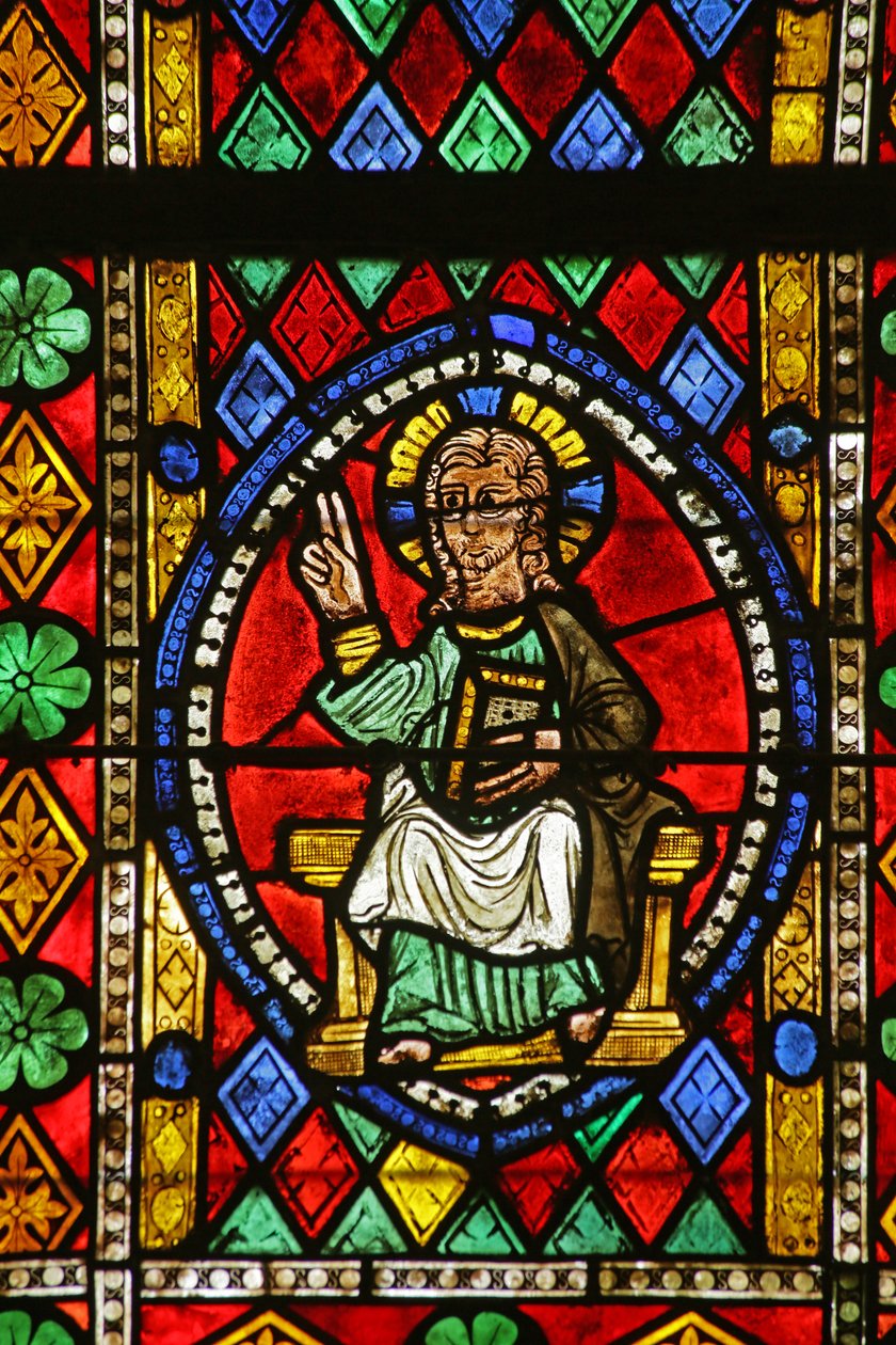 Christ teaching by French School