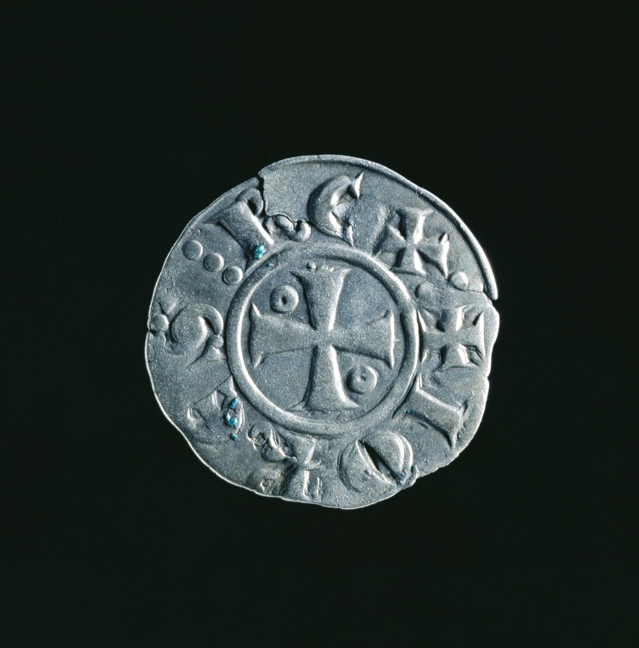 Coin of John of Brienne by French School