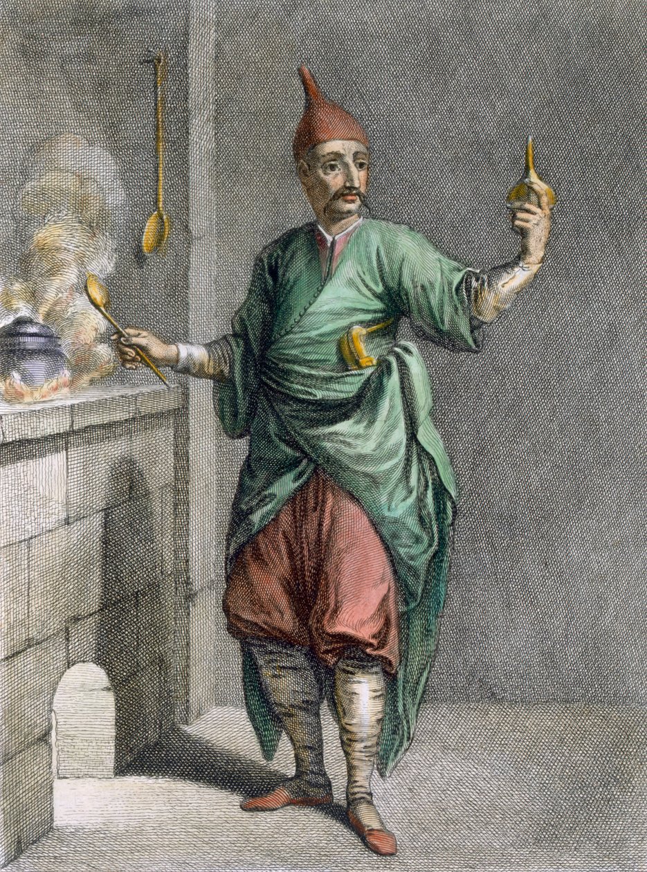 Cook at Topkapi Palace by French School