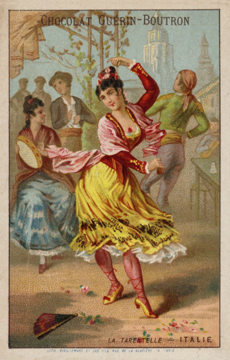 Dancing the Tarantella, Italy