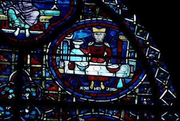 December, from the Zodiac Window by French School