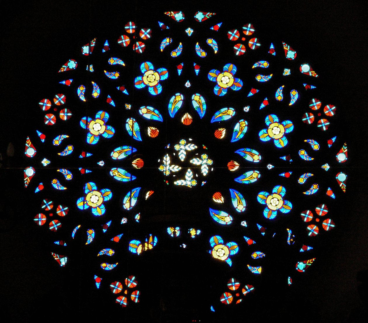Decorative window by French School