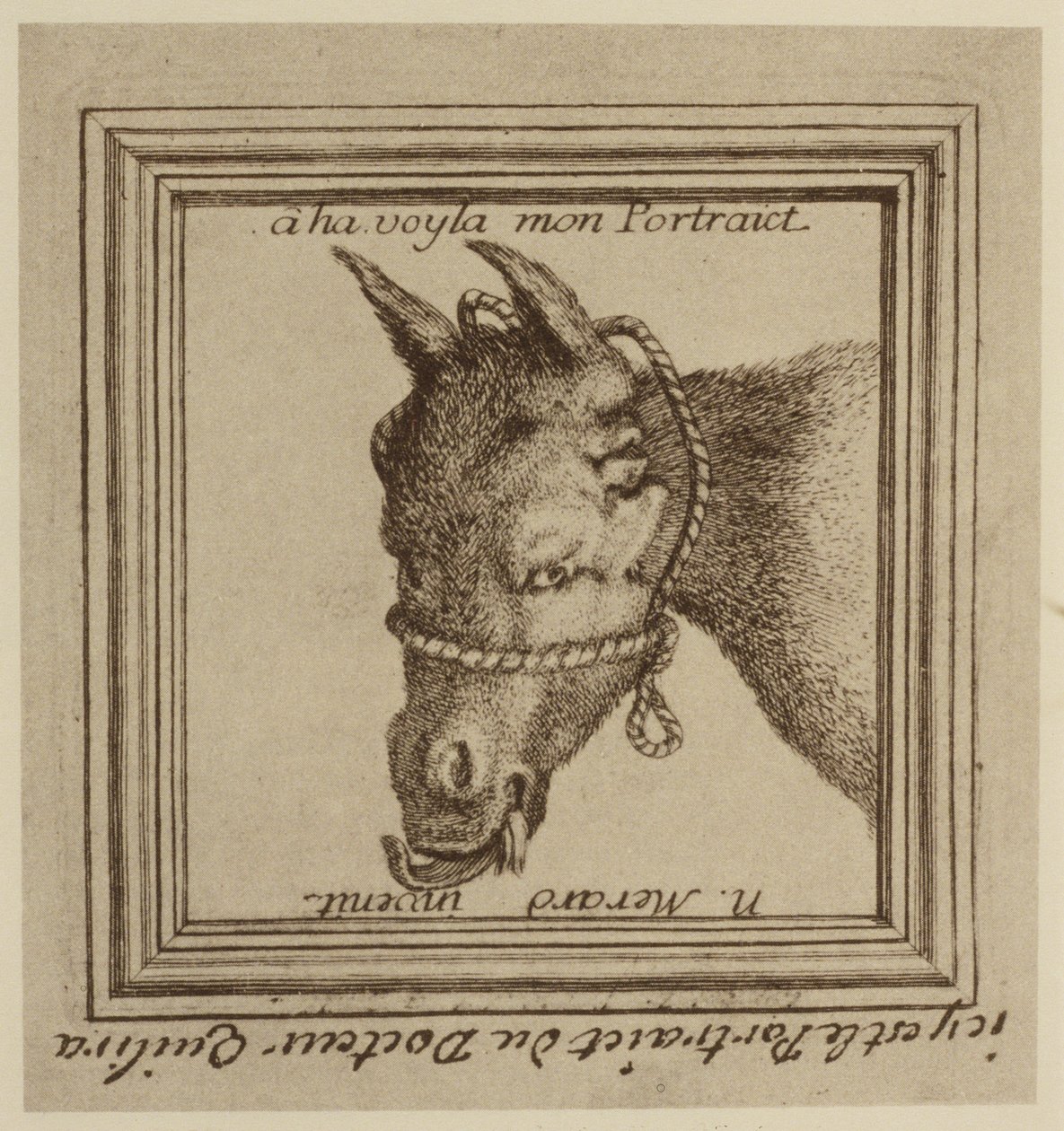 Double Portrait of Quilira by French School