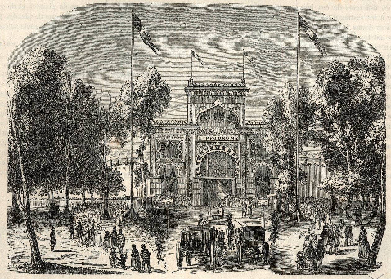 Engraving in Tableau-de-Paris by Edmond Texier 1852 by French School