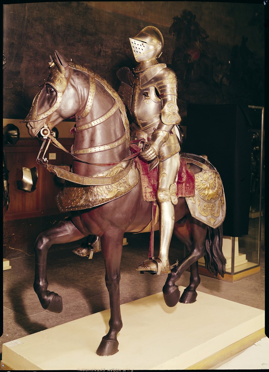 Equestrian armour of Francis I by French School