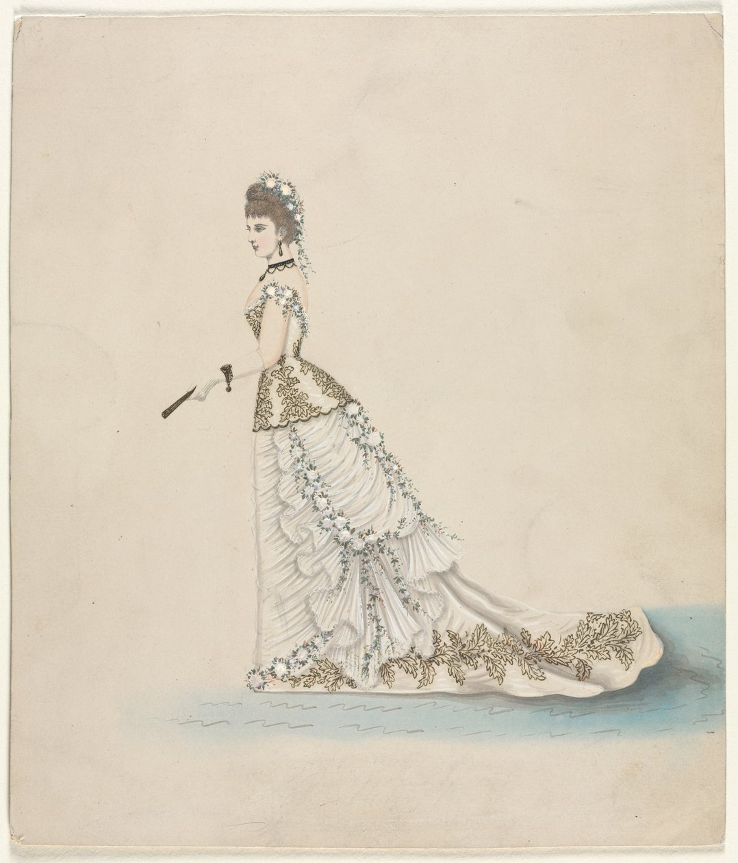 Fashion Study by French School