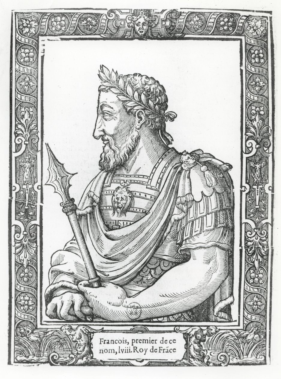 Francis I of France by French School